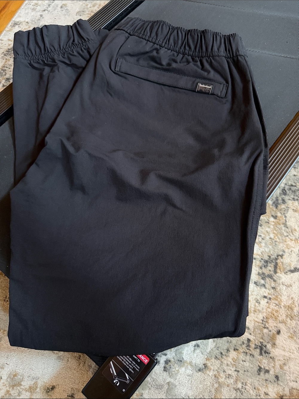 Timberland Black Workwear Pull-On Pants